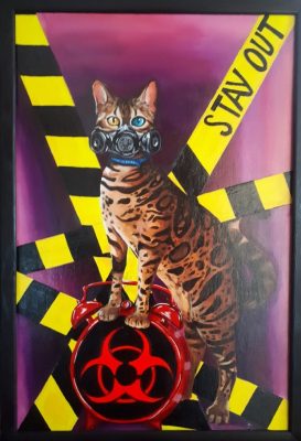 Danger
Холст, акрил, 40*60, 2020. В частной коллекции.