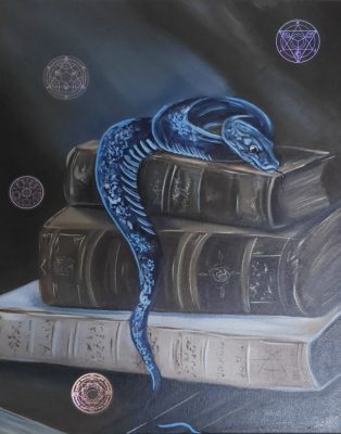 Не книжный червь
Холст, масло. 40х60, 2025